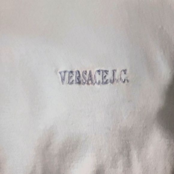 Versace Women's Size Small Blue T-shirt - Picture 5 of 6